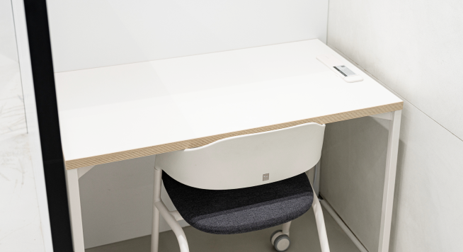 일일권 이용 고객 좌석 파티션